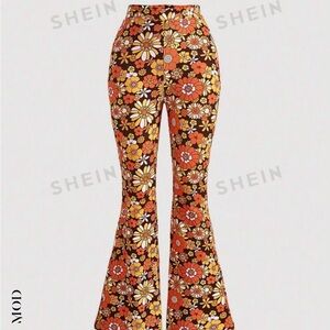 Flower groovy pants